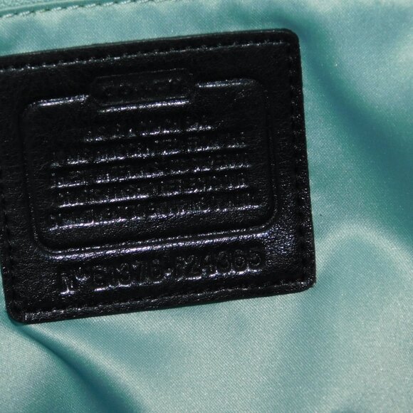 Coach Daisy Outline Signature Metallic Backpack - Picture 12 of 15